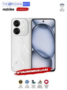Itel A80 - 3GB RAM - 128GB Storage - PTA Approved - 12 Months Warranty - White - The Original Bro Mobiles - TOB52